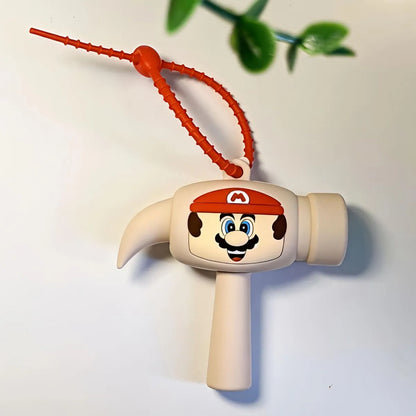 Cream Color Mario Choo-Choo Keychain - Tinyminymo