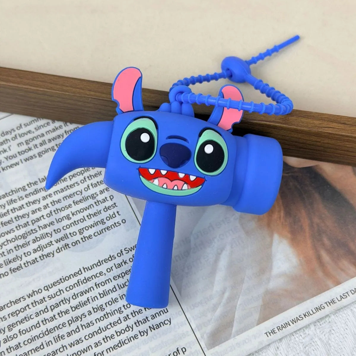 Blue Color Stitch Keychain - Tinyminymo