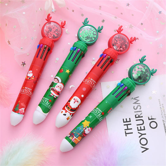Christmas Confetti 10 in 1 Pen - Tinyminymo