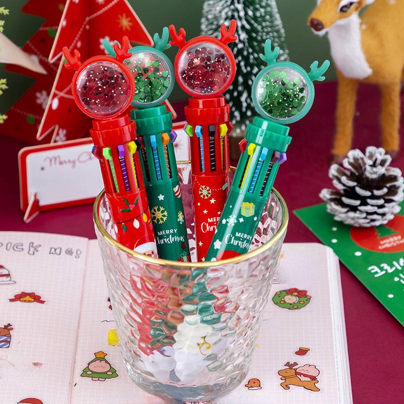 Christmas Confetti 10 in 1 Pen - Tinyminymo