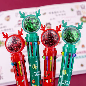 Christmas Confetti 10 in 1 Pen - Tinyminymo