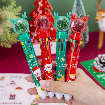 Christmas Confetti 10 in 1 Pen - Tinyminymo