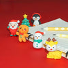 Christmas Eraser - Set of 6