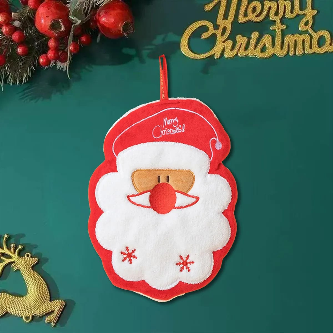 Santa Claus Design Hand Towel - Tinyminymo