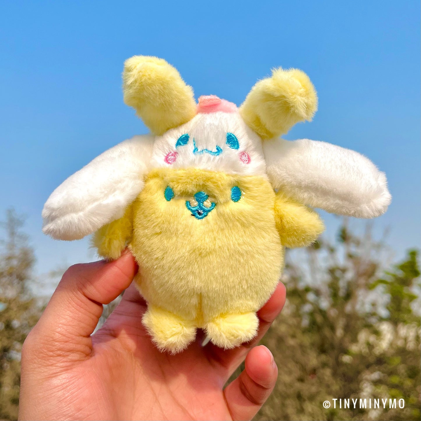 Cinnamoroll Cosplay Sanrio Plush Keychain - Tinyminymo
