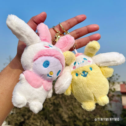 Cinnamoroll Cosplay Sanrio Plush Keychain - Tinyminymo