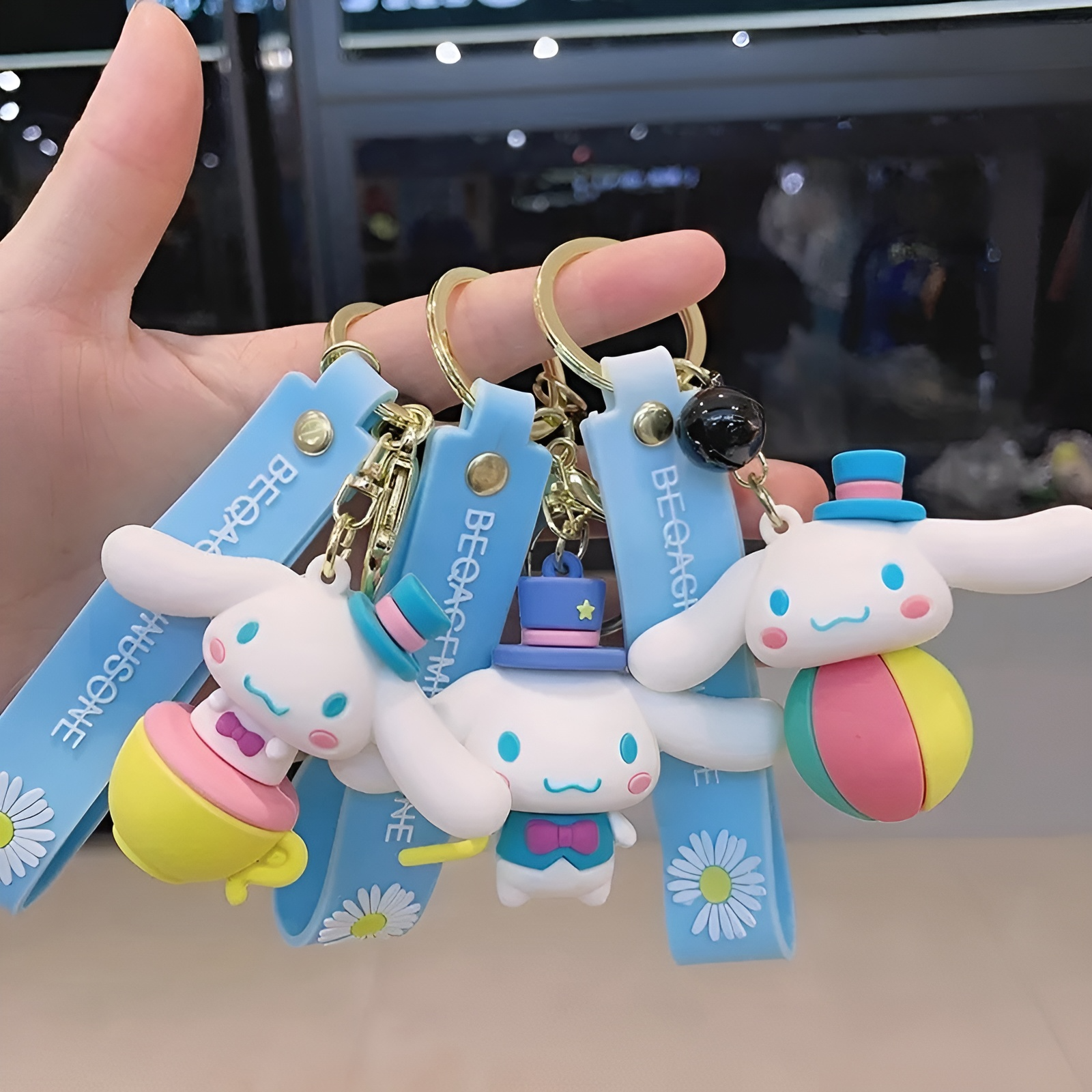 Cinnamoroll Kawaii 3D Keychain - Tinyminymo