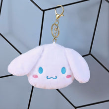 Load image into Gallery viewer, Cinnamoroll Plush Coin Pouch Keychain - Tinyminymo
