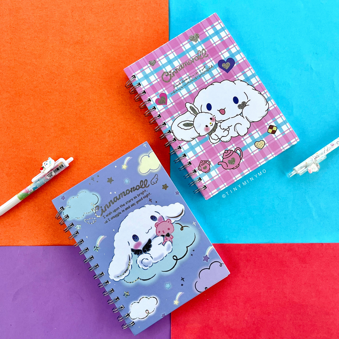 Cinnamoroll Spiral Notebook - Tinyminymo