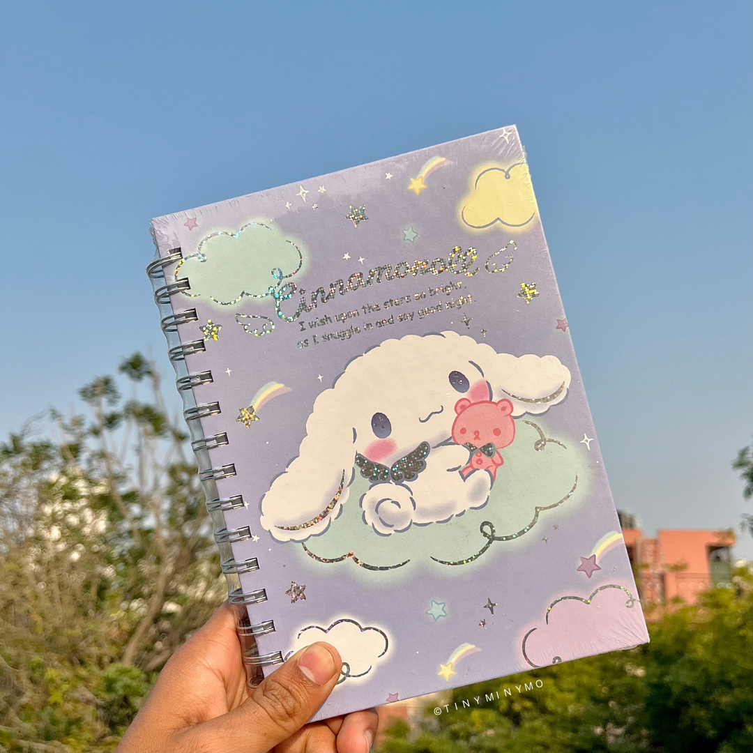 Cinnamoroll Spiral Notebook - Tinyminymo