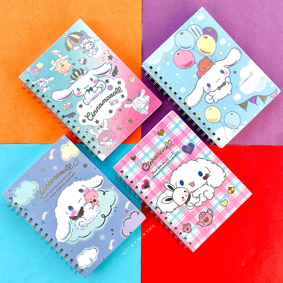 Cinnamoroll Spiral Notebook - Tinyminymo