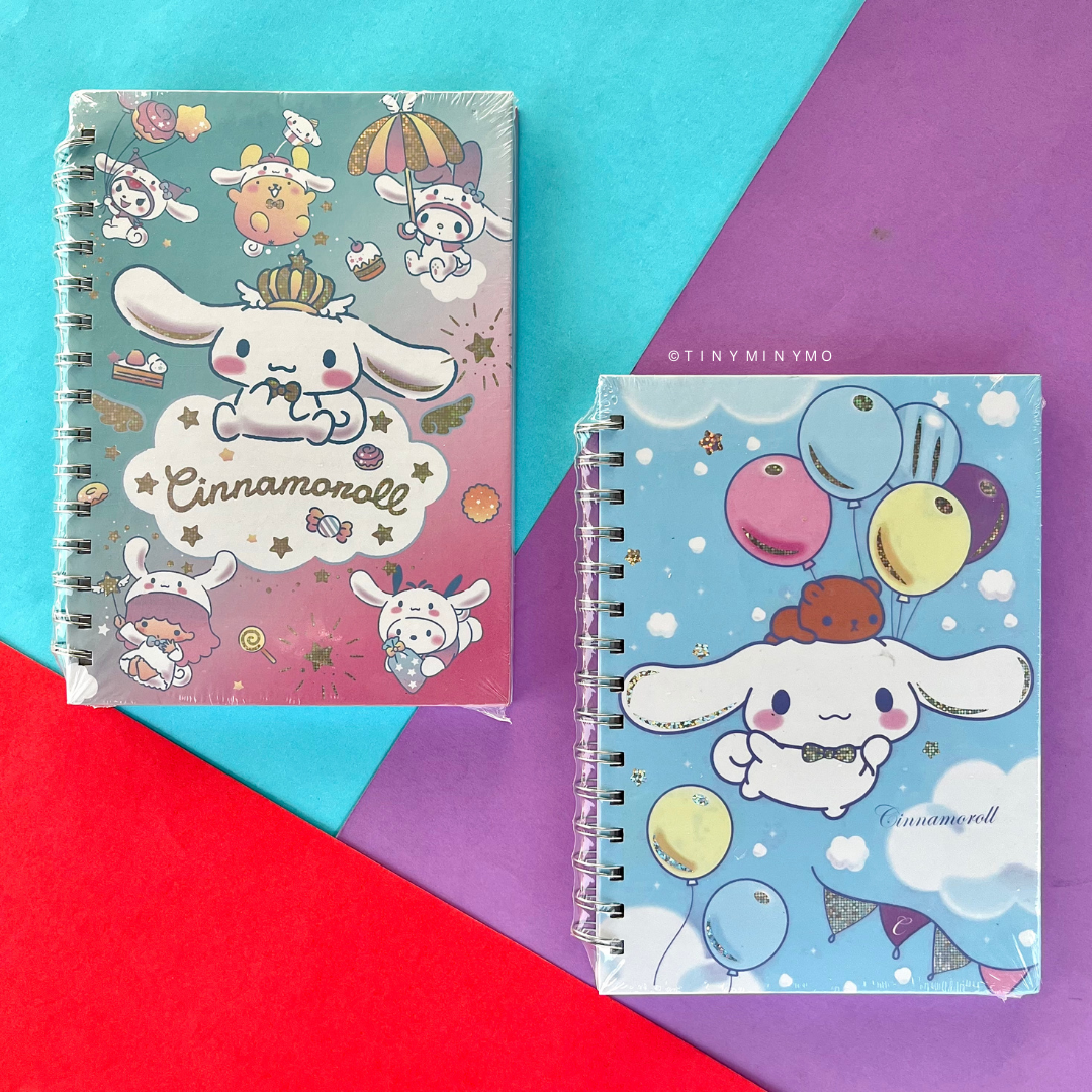 Cinnamoroll Spiral Notebook - Tinyminymo