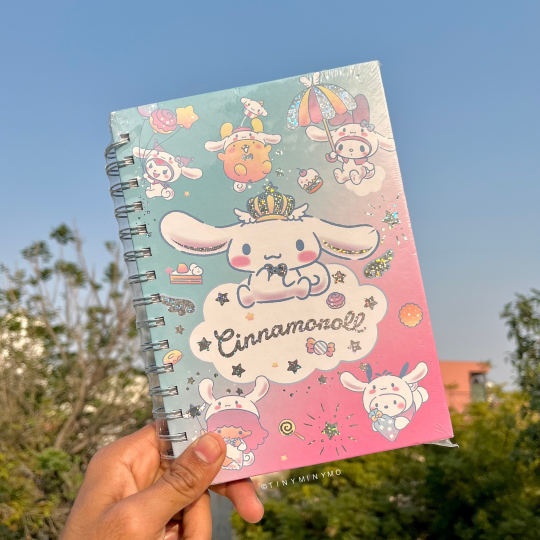 Cinnamoroll Spiral Notebook - Tinyminymo
