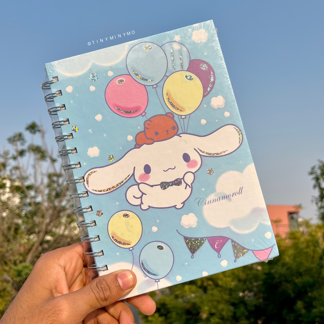 Cinnamoroll Spiral Notebook - Tinyminymo