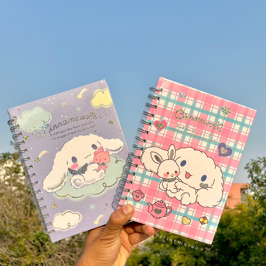 Cinnamoroll Spiral Notebook - Tinyminymo