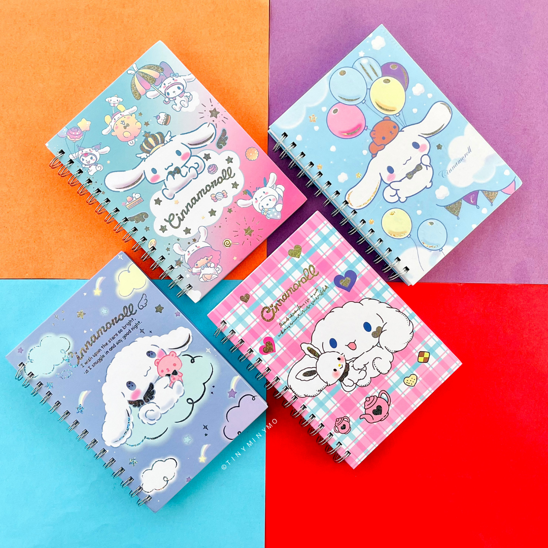 Cinnamoroll Spiral Notebook - Tinyminymo