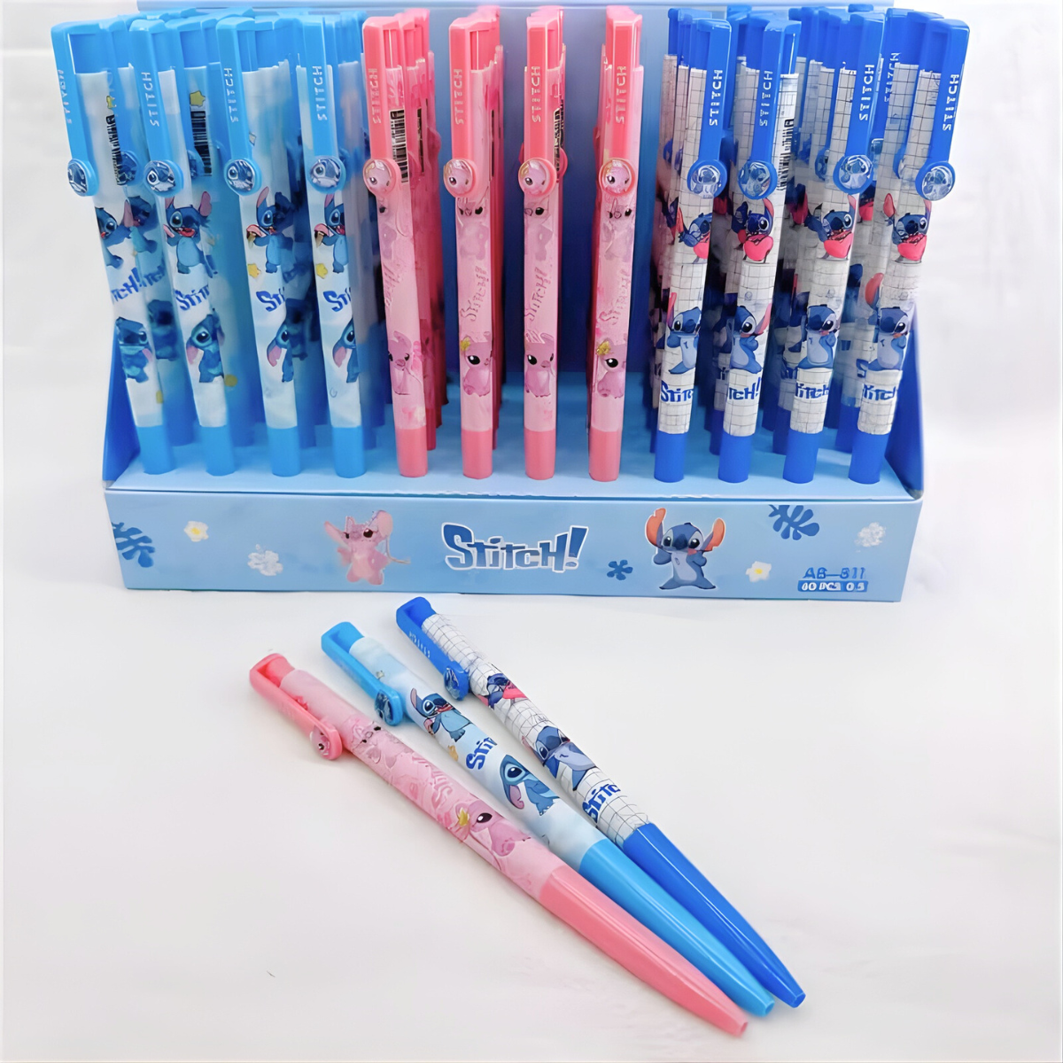 Click Stitch Pens in Three Colors in a display box - Tinyminymo