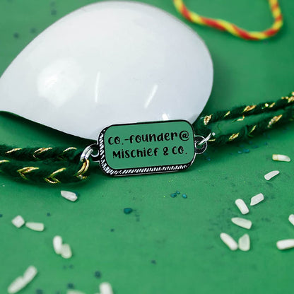 Co-Founder @ Mischief & Co. Metal Rakhi - Tinyminymo