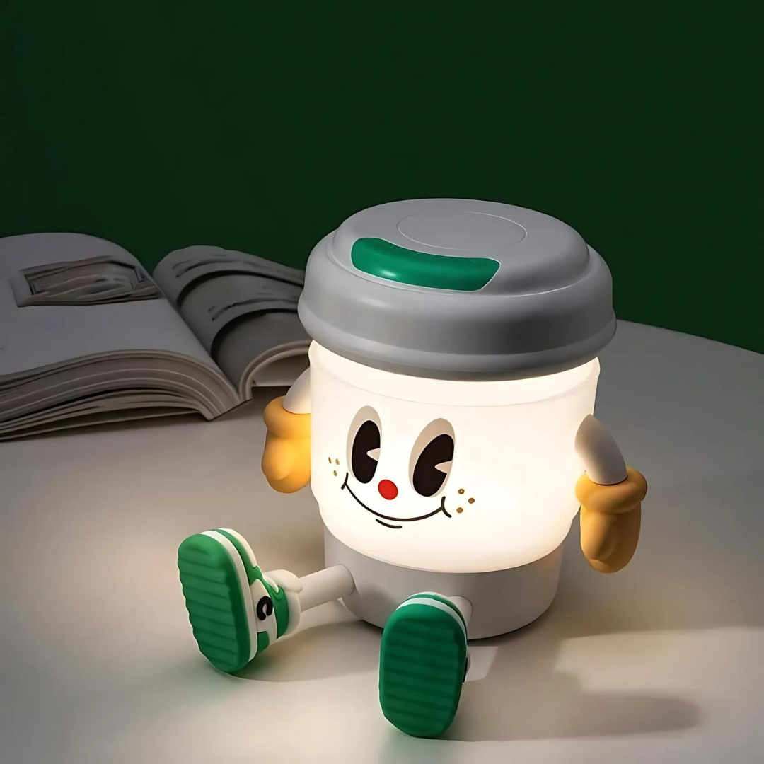 Coffee Night Light with Speaker and Phone Stand - Tinyminymo