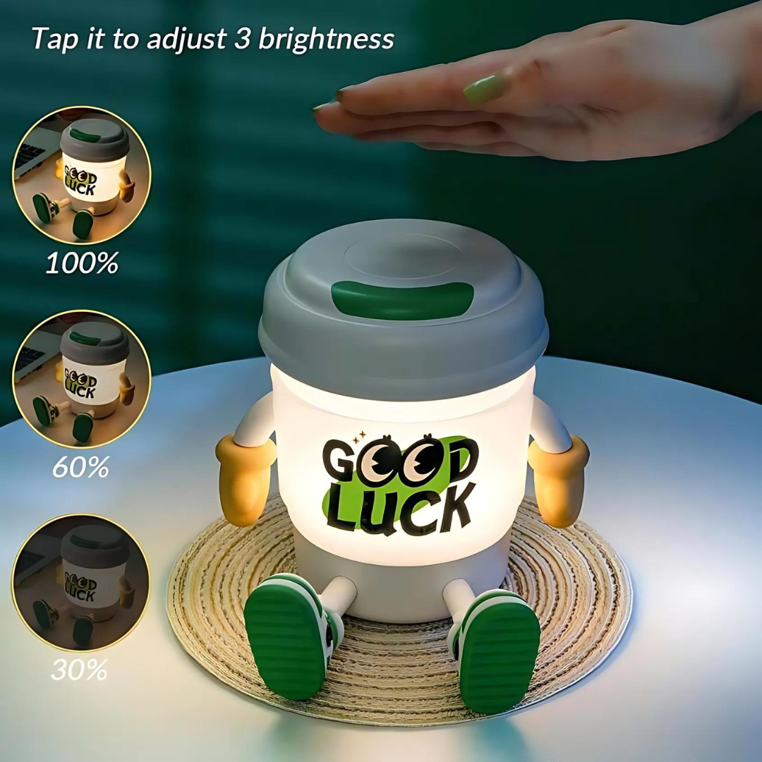 Coffee Night Light with Speaker and Phone Stand - Tinyminymo