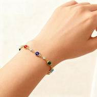 Multicolor Stone Bracelet - Tinyminymo