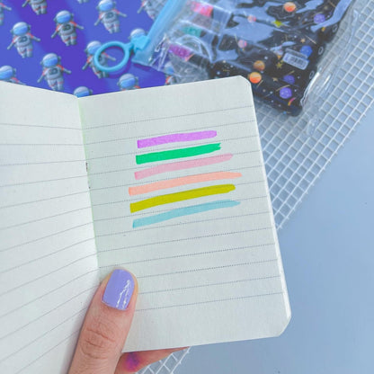 Confetti Astronaut Bottle Highlighter Set - Tinyminymo