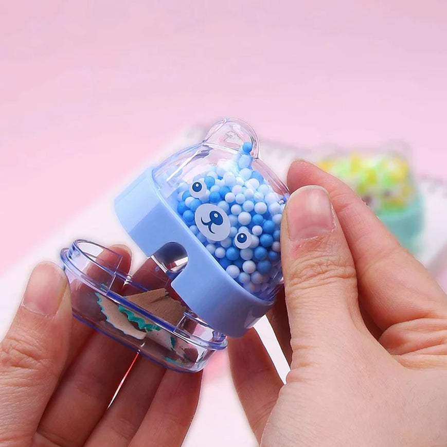 Confetti Bear Pencil Sharpener - Tinyminymo