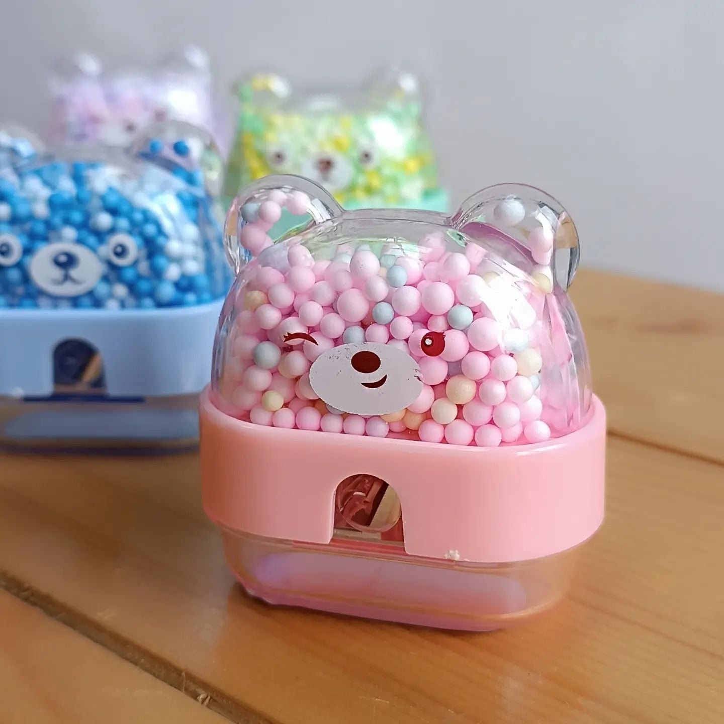 Confetti Bear Pencil Sharpener - Tinyminymo