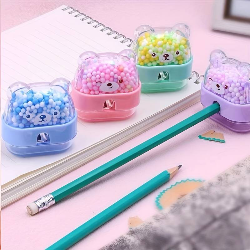 Confetti Bear Pencil Sharpener - Tinyminymo