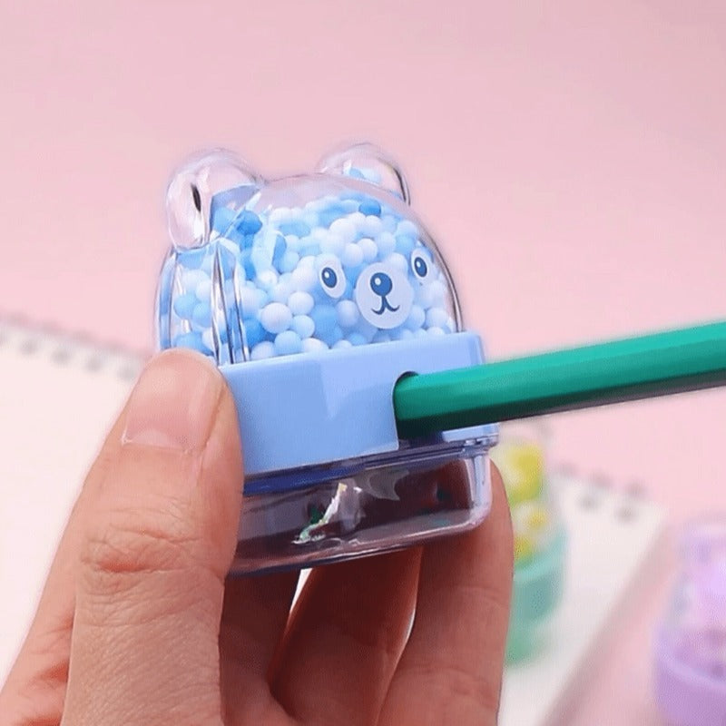 Confetti Bear Pencil Sharpener - Tinyminymo
