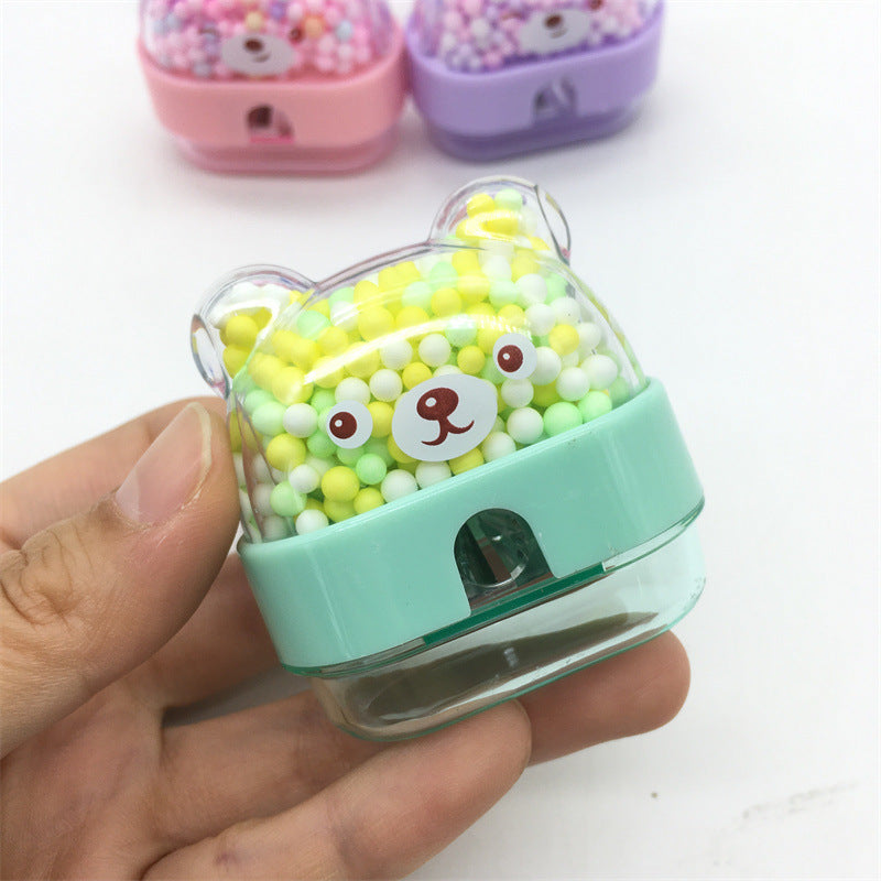 Confetti Bear Pencil Sharpener - Tinyminymo