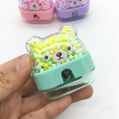 Confetti Bear Pencil Sharpener - Tinyminymo