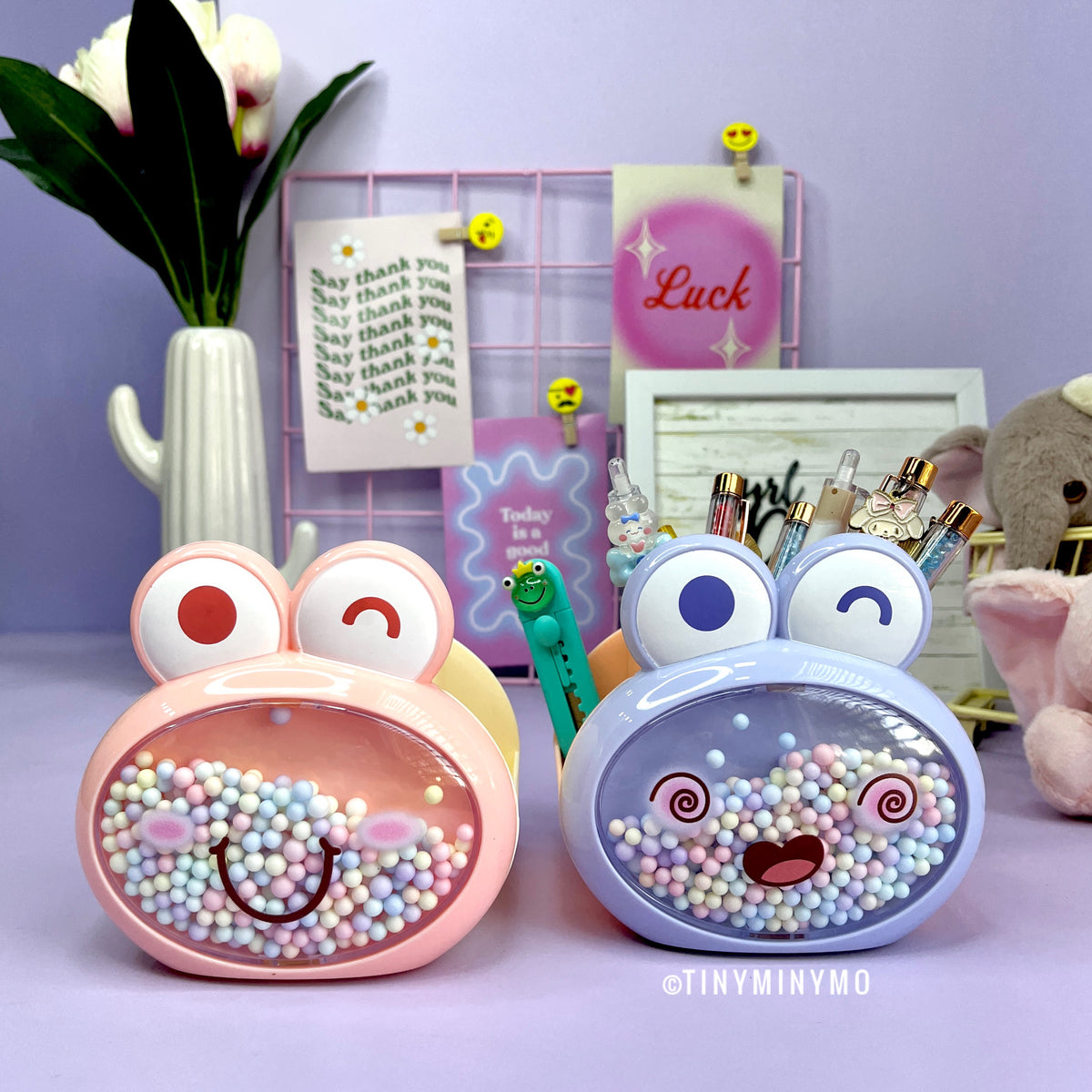 Confetti Frog Pen Stand - Tinyminymo