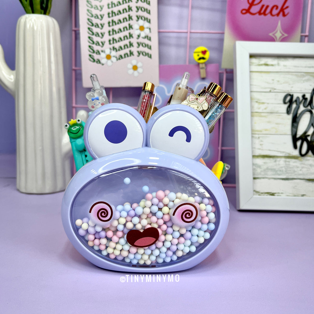 Confetti Frog Pen Stand - Tinyminymo