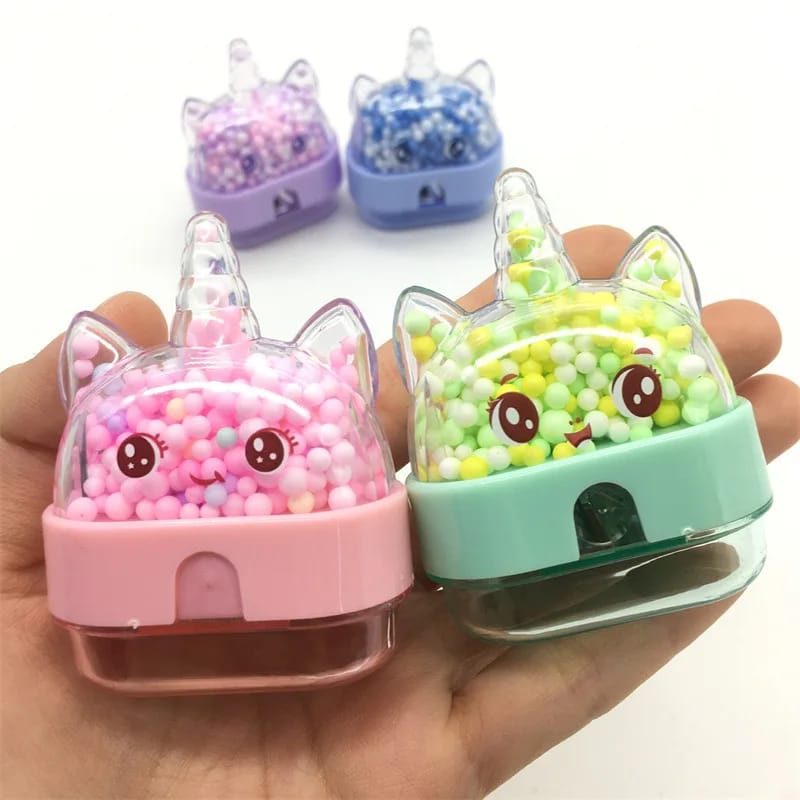 Confetti Unicorn Pencil Sharpener - Tinyminymo