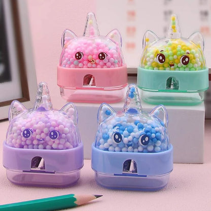 Confetti Unicorn Pencil Sharpener - Tinyminymo