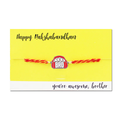 Cool Bro Metal Rakhi - Tinyminymo