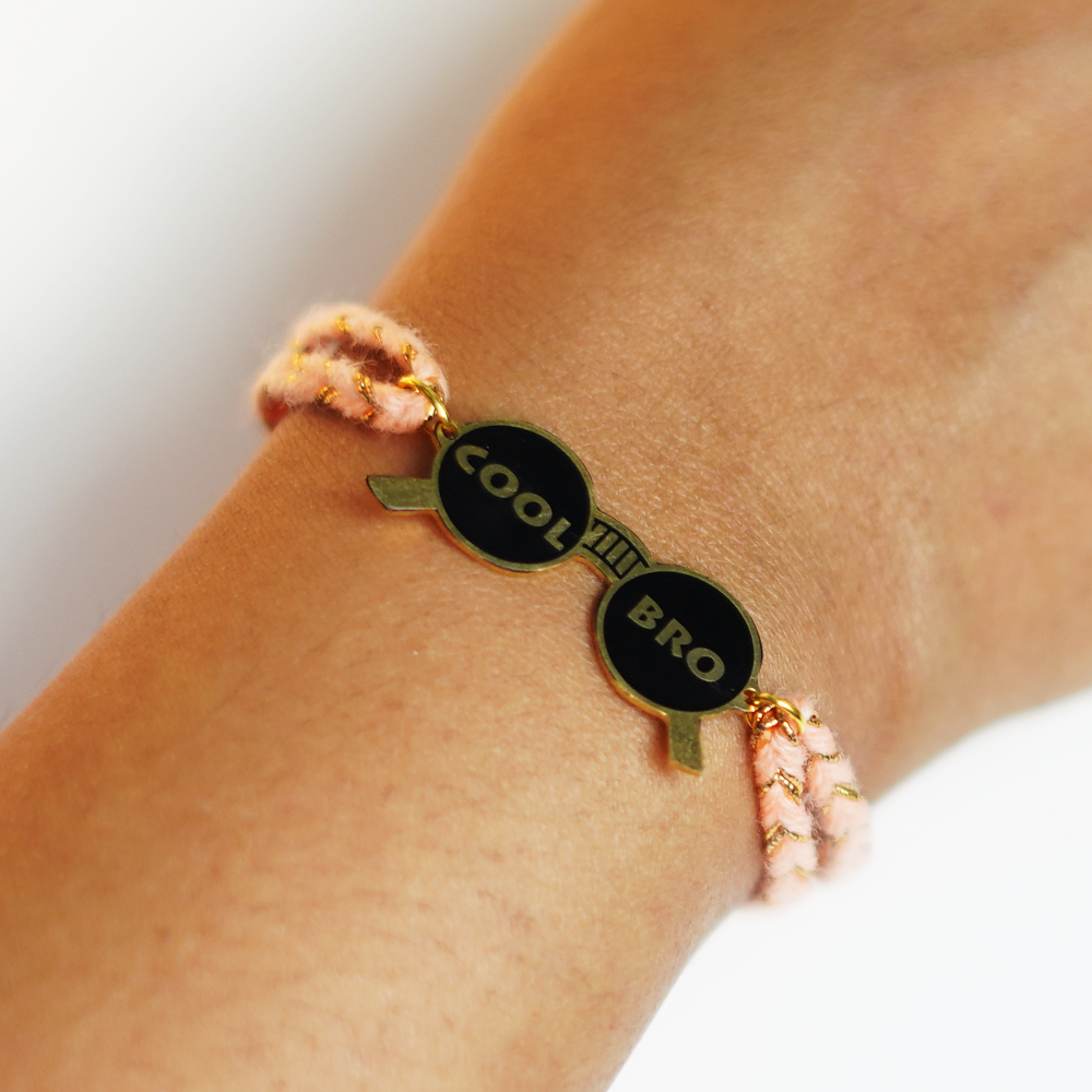 Cool Bro Sunglass Metal Rakhi - Tinyminymo 