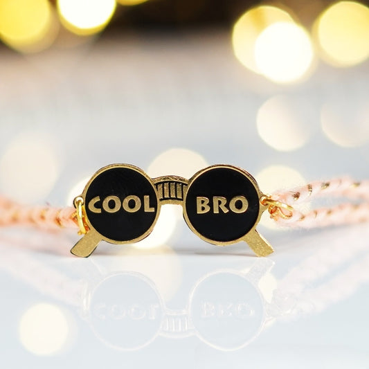 Cool Bro Sunglass Metal Rakhi - Tinyminymo 