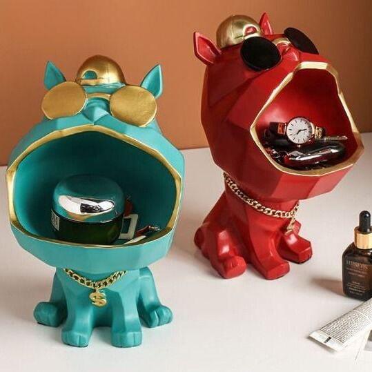 Cool Bull Dog Storage Centerpiece - Tinyminymo