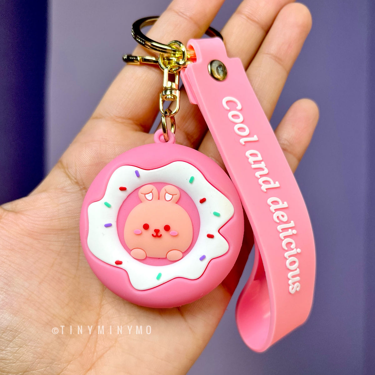 Cool and Delicious Animal Donut 3D Keychain - Tinyminymo