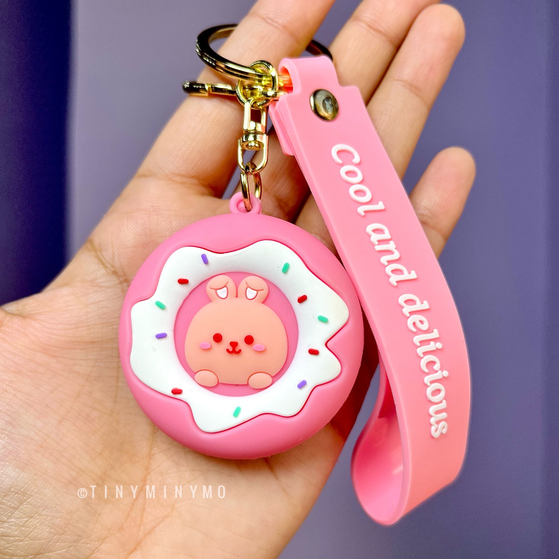 Cool and Delicious Animal Donut 3D Keychain - Tinyminymo
