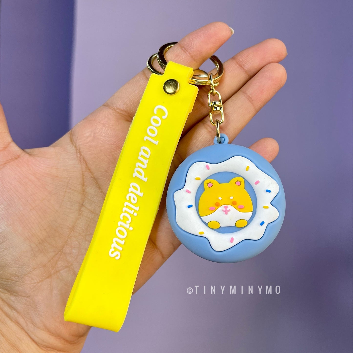 Cool and Delicious Animal Donut 3D Keychain - Tinyminymo