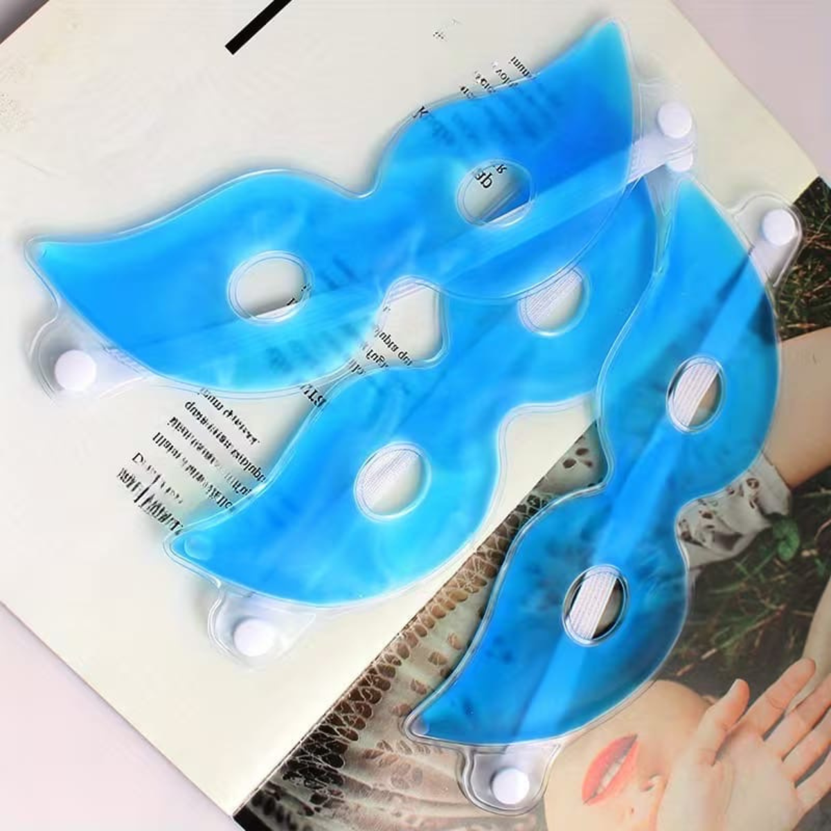 Plain Blue Gel Eye Mask - Tinyminymo