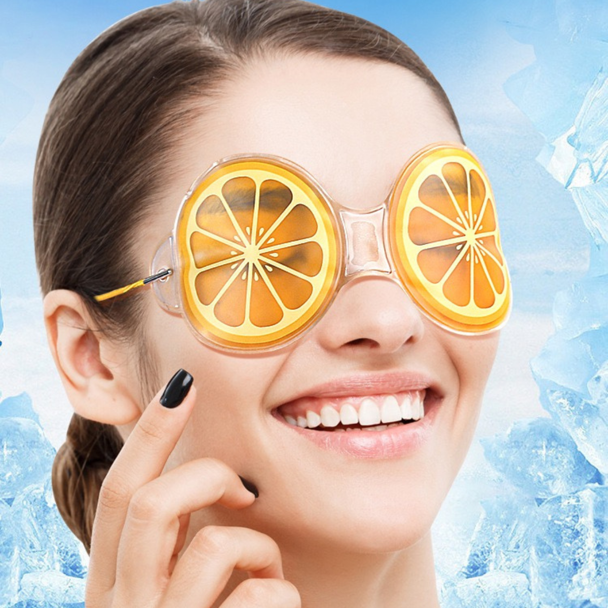 Lemon themed Gel Eye Mask - Tinyminymo