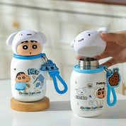 Two Shiro Character in Crayon Shin-chan Mini Vacuum Cup - Tinyminymo