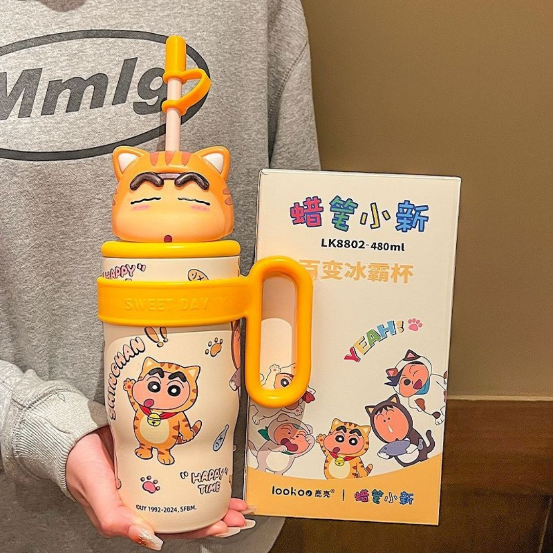 Crayon Shinchan Insulated Sipper - Tinyminymo