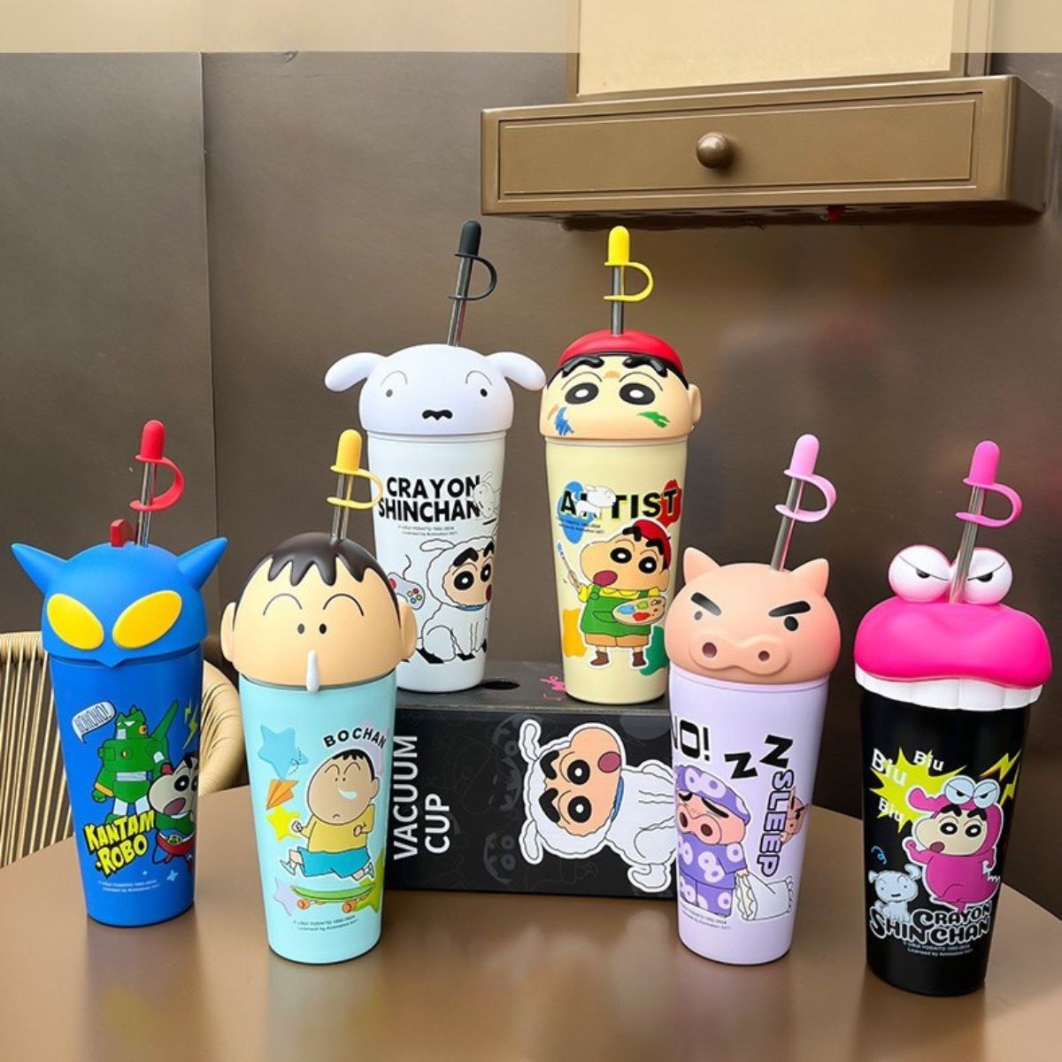 All Variants of Crayon Shinchan Sippers - Tinyminymo