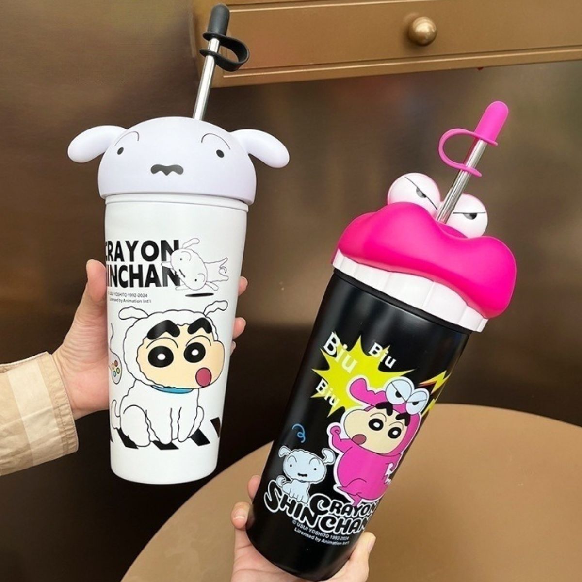 Shiro and Chocobi Characters Sippers - Tinyminymo