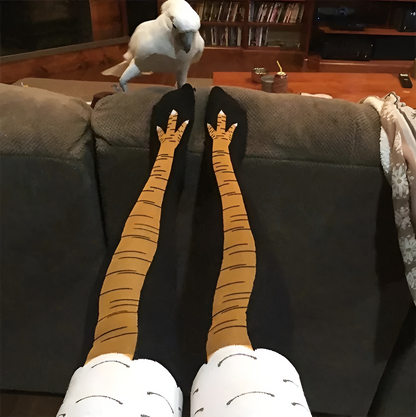 Crazy Chicken Socks - Tinyminymo